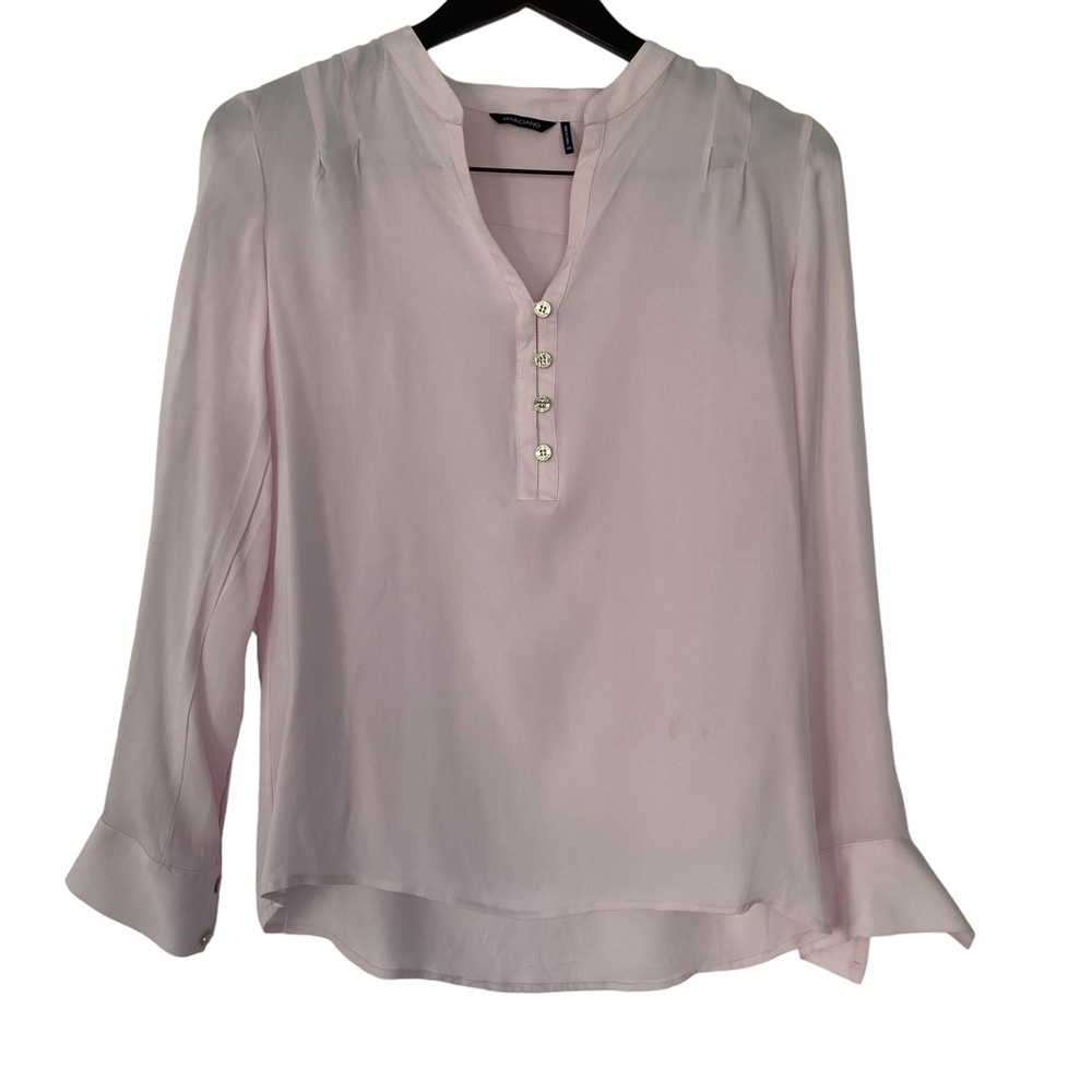 Marciano Baby Pink Elegant Blouse - Size XS